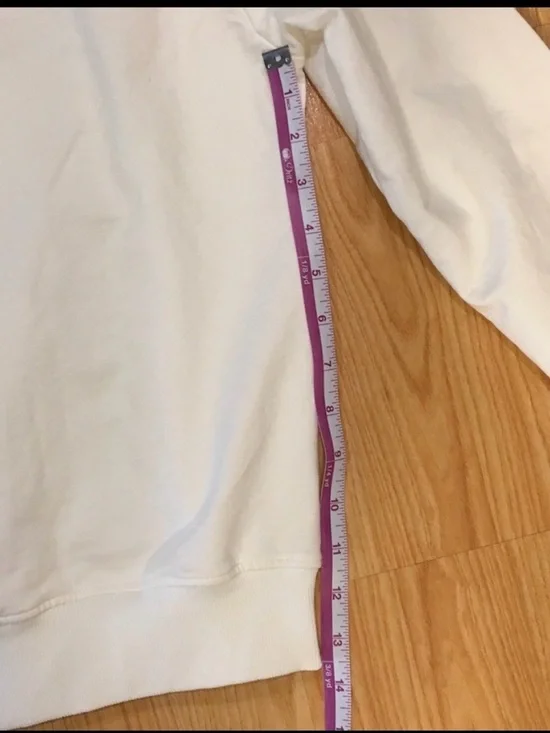 Burberry White Kids Floral Teddy Bear Sweatshirt - Picture 5 of 6